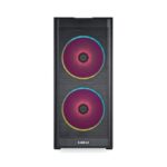 Lian Li Lancool 206 Mid-Tower Computer Case/Gaming Cabinet - Black | Support ATX/Micro-ATX/Mini-ITX | Pre-Installed 2 x 160mm PWM (ARGB) Fans - G99.LAN206RX.in - Image 2