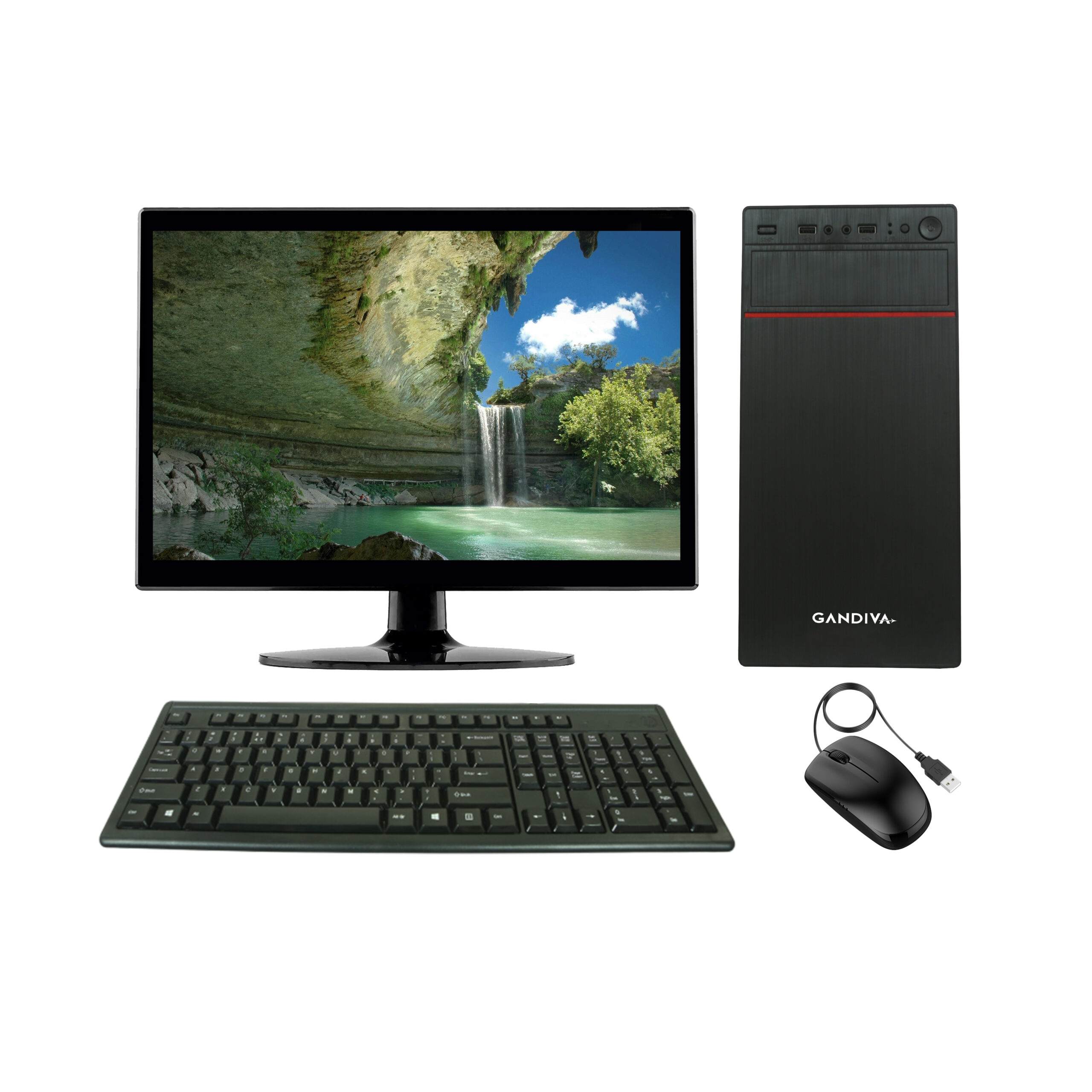 ZExtra.jpg Gandiva® Economical CI52ND Desktop Computer(Core i5 2nd Gen CPU/4GB DDR3 RAM/500GB HDD/15.6" Monitor)Windows & MS Office(Trial Version)&Antivirus(Free Version) - Image 1