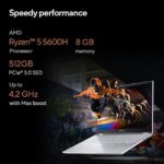 ASUS Vivobook S 14 Flip , 14" (35.56 cms) FHD Screen+ 16:10 Touch, AMD Ryzen 5 5600H Gen Processor, 2-in-1 Laptop (8GB RAM | 512GB SSD | Integrated Graphics | Windows 11 | Office 2021 | Silver | 1.5 kg), TN3402QA-LZ501WS - Image 4