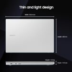 (Refurbished) Samsung Galaxy Book2 Pro 360 (Intel 12th Gen i7 EvoTM Processor | 16 GB RAM | 512 GB SSD |Silver | MS Office Home & Student 2021) 33.78 cm (13.3") Touchscreen 2-in-1 - Image 5