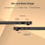 (Refurbished) Samsung Galaxy Book3 Pro Ultra Thin & Light Laptop (Intel 13th Gen i7 EvoTM | 16 GB | 1 TB SSD | Windows 11 | MS Office | Graphite | 1.17Kg)35.56cm(14") Dynamic Amoled 2X, 3K Display - Image 5