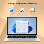 Samsung Galaxy Book3 Thin and Light Laptop (Intel Core i5 13th Gen Processor  (16 GB RAM | 512 GB SSD | Windows 11 Home | Silver | 1.58 Kg  with MS Office)15.6 Inch Screen - Image 2