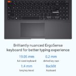 (Refurbished) ASUS Vivobook S 15 Thin & Light Laptop (Intel Core i5-12500H 12th Gen Processor | 16GB | 512GB SSD | Windows11 | Office 2021 | Backlit | FingerPrint | Indie Black | 1.80 kg)15.6-inch (39.62 cms) FHD Display - Image 4