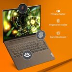 Lenovo IdeaPad Slim 5 Intel Core i5 11th Gen Processor 15.6"Screen (39.62cm) FHD IPS Thin & Light Laptop (16GB RAM | 512GB SSD | Windows 11 | Office 2021 | Backlit | FPR | 3months Game Pass | Graphite Grey | 1.66Kg), 82FG01B5IN - Image 4