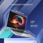 Acer Aspire 3 (Intel Core i3 1215U Gen Processor | 8GB | 512 GB SSD | Windows 11 Home | MS Office) 39.6 cm (15.6") Full HD Display | Silver | 1.78kg - Image 2