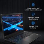 Lenovo ThinkPad E15 Antiglare Thin and Light Laptop  (Intel Core i3 11th Gen Processor | 8GB RAM | 256GB SSD | Windows 11 Home | MS Office H&S 2021 | FPR | Black | 1.7 kg) 15.6-inch (39.62 cm) FHD - Image 5