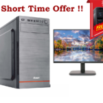 Gandiva Desktop Computer(Intel Core I5 4th Gen Processor | 8GB DDR3 RAM | 512GB NVME SSD | 18.5" Monitor)