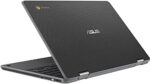 (Refurbished) ASUS Chromebook Flip Intel Celeron Dual Core Gen Processor - (11.6 inches | 4 GB RAM | 64 GB EMMC Storage | Chrome OS) C214MA-BU0452 2 in 1 Laptop (Dark Grey | 1.20 Kg) - Image 2