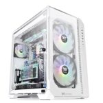 Ant Esports 100 Air Mini M-ATX Computer Case/Gaming Cabinet - White | Support M-ATX, ITX, | Pre-Installed 2 Rainbow Fans at Front