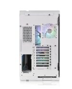 Thermaltake Tempered Glass, Acrylic View 51 Full Tower Computer Case with 2 200mm ARGB 5V Motherboard Sync RGB Fans + Rear Fan (Black) - Image 3