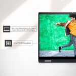 Dell 2in1 Inspiron 7420 Laptop (Intel i7-1255U Gen Processor | 16GB RAM | 512GB SSD Card | Windows11+MSO'21 | NVIDIA MX550 (2GB GDDR6) | 14.0" (35.56Cms) FHD+ WVA Touch Screen 250 nits | Active Pen | Platinum Silver (D560829WIN9S | 1.57Kgs) - Image 2