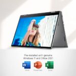 Dell 2in1 Inspiron 7420 Laptop (Intel i7-1255U Gen Processor | 16GB RAM | 512GB SSD Card | Windows11+MSO'21 | NVIDIA MX550 (2GB GDDR6) | 14.0" (35.56Cms) FHD+ WVA Touch Screen 250 nits | Active Pen | Platinum Silver (D560829WIN9S | 1.57Kgs) - Image 4
