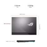 (Refurbished) ASUS ROG Strix G17 (2021) AMD Ryzen 7 4800H Gen Processor 17.3 inches FHD Screen144Hz, GTX 1650 4GB Graphics, Gaming Laptop (8GB RAM | 512GB SSD | Windows 10/Gray | 2.4Kg), G713IH-HX020T - Image 7