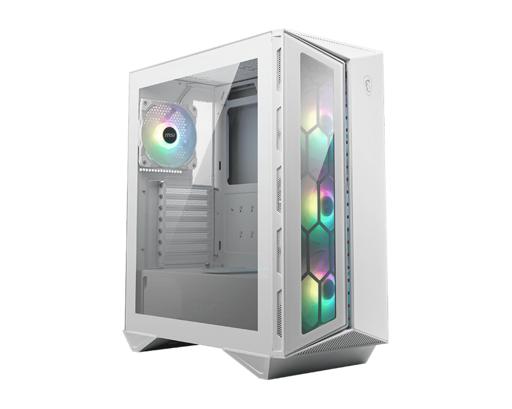 es201.png MPG GUNGNIR 110R WHITE Gaming Desktop - Image 1