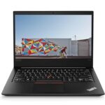 (Refurbished) Lenovo ThinkPad E480 Thin and Light Laptop (Intel Core i5 8th Gen Processor | 8GB RAM | 256GB HDD | Window 11 Pro | Black | 1.75 kg) 14-inch Display