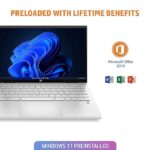 (Refurbished) HP Pavilion x360 Multitouch 2-in-1 Laptop (intel core i7 11th Gen Processor (16GB RAM | 512GB SSD | B&O | Windows 11 | FPR | Backlit KB | Intel Iris Xe Graphics | Pen | Alexa | MS Office | Silver | 1.52Kg) 14 inch(35.6 cm) FHD Display - Image 2