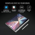 (Refurbished) HP ENVY x360 2-in-1 Laptop (intel core i5 12th Gen Processor | 16GB RAM | 512GB SSD | B&O | Intel Iris Xe Graphics | Windows 11 | MSO | Alexa | Pen | 1.32Kg | Natural Silver) 13.3inch(33.8cm) Display - Image 4