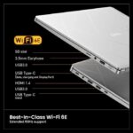 (Refurbished) Infinix Zero Book Series  ZL12 Business Laptop (Intel Core i7 12th Gen Processor | 16 GB RAM | 512 GB SSD | Windows 11 Home | Grey with Meteorite Phase Design | 1.80 Kg | MS Office) 15.6 inch Display - Image 5