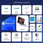 Acer Aspire 3 Thin and Light Laptop Intel Core i5 12th Generation Processor Laptop (8GB RAM | 512 GB SSD | Windows 11 Home | MS Office | 1.7 Kg | Silver) A315-59 with 15.6-inch Screen (39.6 cms) Full HD Display - Image 5