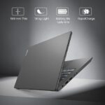 Lenovo V14 Intel Core i3 11th Gen 14" (35.6 cm) HD (1366x768) Antiglare 250 nits Thin and Light Laptop (8GB RAM | 512GB SSD | DOS | Iron Grey | 1.6 kg), 82KAA08BIH - Image 2