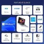 Acer Aspire 3 Laptop (Intel Core i3 1215U Gen Processor | 8GB RAM | 512 GB SSD | Windows 11 Home | MS Office) A315-59 with 39.6 cm Screen (15.6") Full HD Display | 1.78kg - Image 5