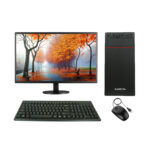 Gandiva Economical CI51ST Desktop Computer (Core I5 1st Gen CPU | H55 Motherboard | 4GB DDR3 RAM | 500GB Hard Drive | 20 Inch Monitor) Windows 10 & MS Office(Trial Version) & Antivirus (Free Version)