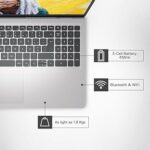 Dell Inspiron 3511 Laptop (Intel Core I5-1135G7 Gen Processor | 8GB RAM | 512GB SSD Card | 15.6"Screen (39.62cm) FHD Display | Backlit KB | Windows 11 + MSO'21 | 15 Month McAfee | Platinum Silver | 1.8kg - Image 2