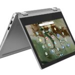 (Refurbished) Lenovo IdeaPad Flex 3 Chromebook  HD 2-in-1 Touchscreen Laptop (Intel Celeron N4500 Gen Processor | 4 GB RAM | 128 GB SSD | 720p Camera | 2Wx2 Speakers | Chrome OS | Arctic Grey | 1.25Kg | Arctic Grey) 11.6"inch Display
