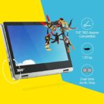 (Refurbished) Lenovo IdeaPad Flex 3 Chromebook  HD 2-in-1 Touchscreen Laptop (Intel Celeron N4500 Gen Processor | 4 GB RAM | 128 GB SSD | 720p Camera | 2Wx2 Speakers | Chrome OS | Arctic Grey | 1.25Kg | Arctic Grey) 11.6"inch Display - Image 4