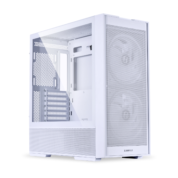 r001 LANCOOL 206 - Lian Li Gaming Desktop (White Color) - Image 1