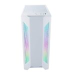 Lian Li LANCOOL II Tempered Glass Mid-Tower ATX Computer Case Gaming Cabinet with 3 X 120mm Fans - X - White - Image 5
