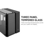 Corsair Crystal 280X Micro-ATX Gaming Case, Tempered Glass - Black - Image 4