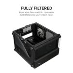 Corsair Crystal 280X Micro-ATX Gaming Case, Tempered Glass - Black - Image 7