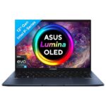 ASUS Zenbook 14 OLED , Intel Core EVO i7-1360P 13th Gen Processor, 14" (35.56 cm) 2.8K 90Hz OLED Screen, Thin & Light Laptop (16GB RAM | 512GB SSD | Iris Xe/Windows 11 | Office 2021 | 75W Battery | Blue | 1.39 kg), UX3402VA-KM741WS