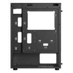 ICE Master Thunder Mid-Tower Computer Case/Gaming Cabinet – Black | Support ATX, M-ATX, ITX | Pre-Installed 2 Top & 1 Rear Rainbow Fans - Image 2