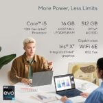 ASUS Zenbook S 13 OLED (2023), 1kg Weight & 1cm Thin, Intel Core EVO i5 13th Gen Processor, 13.3 Inch 2.8K OLED Screen, Thin & Light Laptop (16GB RAM | 512GB SSD | Iris Xe | Windows 11 | Office 2021 | 63WHrs | Blue) - Image 2