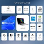 Acer Aspire 5 Thin and Light Laptop 11th Gen Intel Core i5 Processor (8 GB RAM | 512 GB SSD | NVIDIA GeForce MX450 | Windows 11 Home | MS Office Home & Student) Backlit Keyboard, A515-56G 15.6"Screen Full HD Display, Silver, 1.7 KG - Image 5