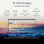 (Refurbished) ASUS Zenbook 14 , AMD Ryzen 7 7730U Gen Processor, 14" (35.56 cm) Screen 2.5K, Thin & Light Laptop (16GB RAM | 512GB SSD | Windows 11 | Office 2021 | Alexa Built-in | Backlit KB | FP Sensor | Jade Black | 1.35 kg), UM3402YA-KP741WS - Image 5