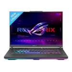 ASUS ROG Strix G16 (2023) 90WHr Battery, Intel Core i9-13980HX 13th Gen Processor, 16" QHD Screen+ 240Hz,3ms, 8GB RTX 4060, Gaming Laptop (16GB RAM | 1TB SSD | Windows 11 | Office 2021 | 4-Zone RGB | Gray | 2.50 Kg), G614JV-N4141WS