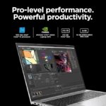 (Refurbished) HP ZBook Firefly WUXGA Creator Laptop (intel core i5 12th Gen Processor | IPS| Anti-Glare Display | 16GB RAM | 512 GB SSD | Windows 11 | B&O | Backlit KB | FPR | G9 Workstation PC | Silver)  40.6 cm (16 Inch) Display - Image 3