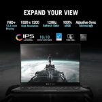 ASUS ROG Flow X13 (2022), 13.4" (34.03 cms) FHD Screen+ 16:10, 120Hz Touch, AMD Ryzen 9 6900HS Gen Processor, 4GB RTX 3050 Graphics, 2-in-1 Gaming Laptop (16GB RAM | 1TB SSD | Windows 11 | Office 2021 | Black | 1.3 Kg), GV301RC-LJ073WS - Image 5