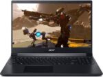 Acer Aspire 7 AMD Ryzen 5 Hexa Core 5500U Gen Processor 15.6 inches Screen Gaming Laptop (8GB RAM | 512GB SSD | Windows 11 Home | 4GB Graphics | NVIDIA GeForce GTX 1650) A715-42G, Black, 2.15Kg
