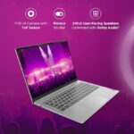 Lenovo IdeaPad Slim 5 2.5K IPS 350Nits Laptop (Intel Core i7 13700H | 16GB RAM | 1TB SSD | Windows 11 | Office 2021 | Backlit KB | FHD 1080p +IR Camera | Alexa | 3 Month Game Pass | Cloud Grey | 1.9Kg), 16" (40.6cm) display - Image 4