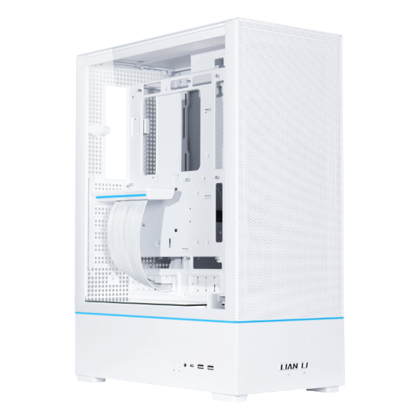 whit201.jpg Lian li SUP01 Model Gaming Desktop (White Color) - Image 1