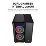 Corsair Glass 280X Mini Tower Case - Black Colour - Image 5